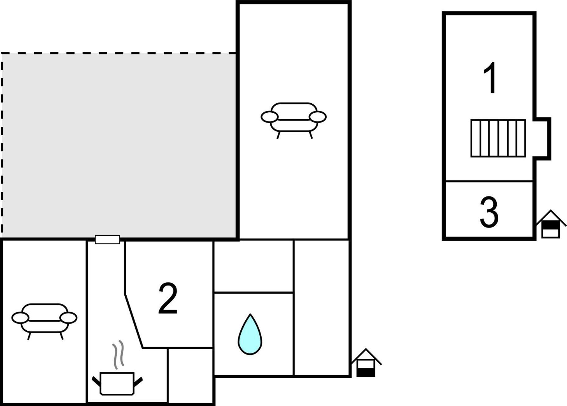 Lovely Home In Give With House A Panoramic View 外观 照片